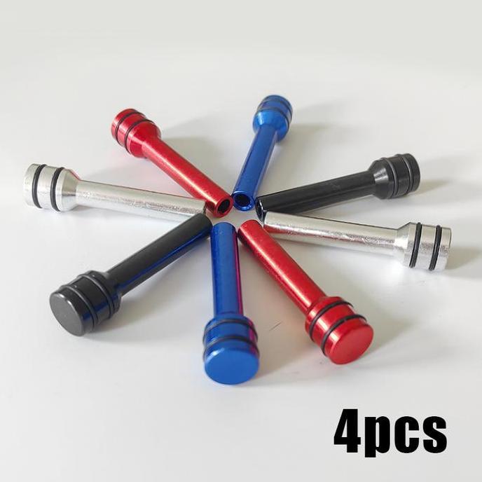 DHEALOKA .4pcs Universal Kunci Pintu Mobil Knob Kunci Pintu Mobil Pin Kunci Pintu Mobil Untuk Modifi