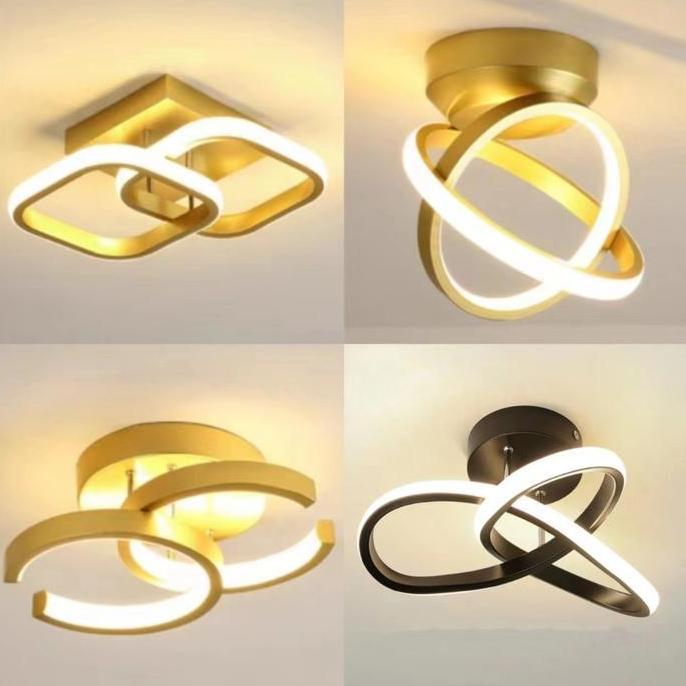PAPANDAYAN Furnibest Lampu Plafon Mewah Lampu Hias Rumah Elegan
