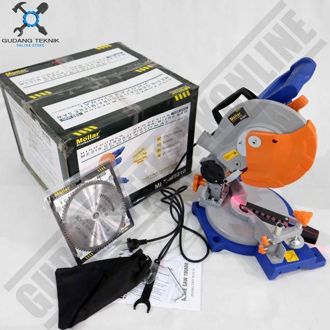 PANGRANGO Mesin Potong Aluminium / Mesin Miter Saw Mollar MS 810