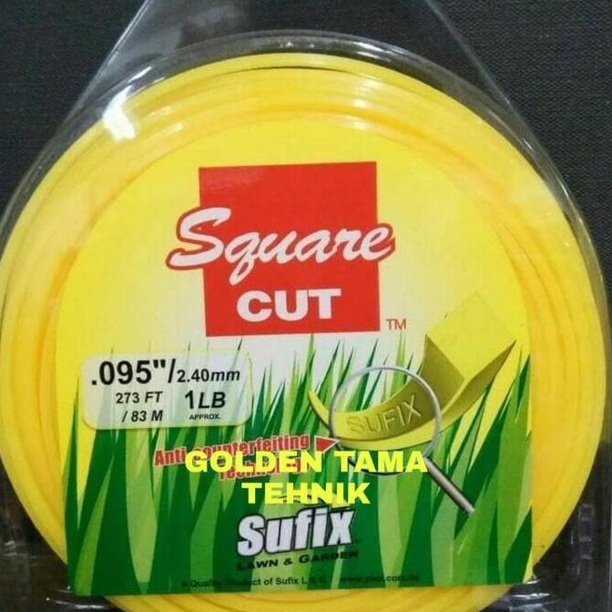 Tali Senar Sufix Potong Rumput Gendong 1 Lb