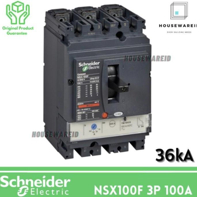 Mccb Nsx100F 3P 100A Schneider Harga Spesial