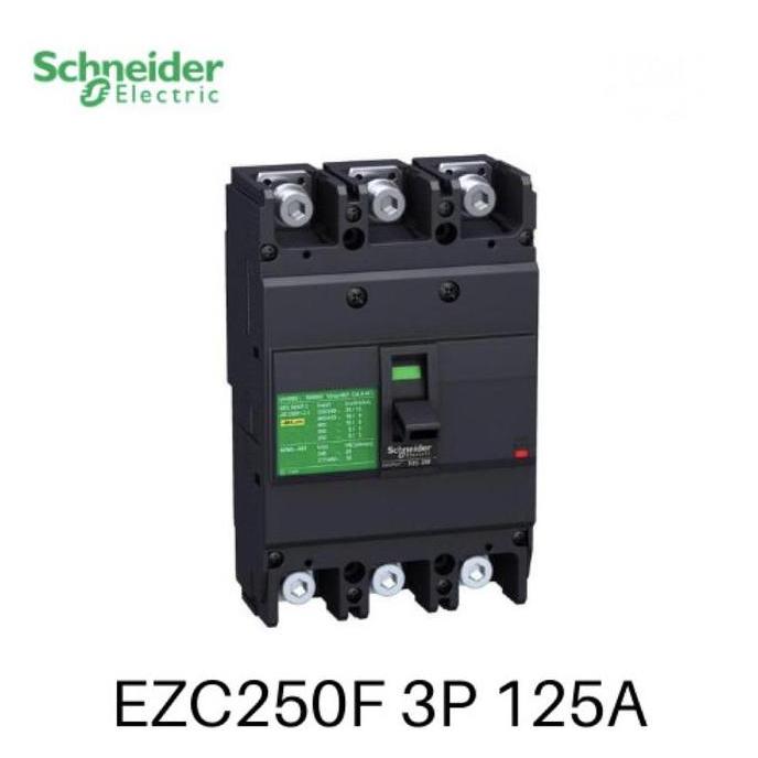 Mccb Easypact Schneider Ezc 250F 3Phase 125Ampere Hemat
