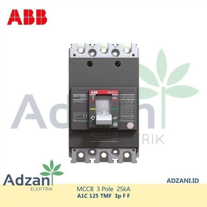 Abb Mccb 3P 80A 25Ka A1C 125 Tmf 80-800 1Sda066717R1 Breaker Formula Harga Khusus