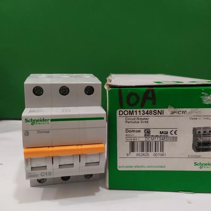 Mcb 3Phase 10A Schneider Domae Terbaik