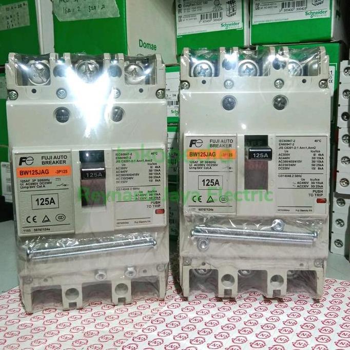 Fuji Bw125Jag Mccb 3 Phase 125A Second Restock