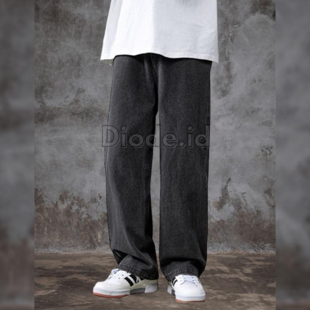 NEW Celana jeans pria celana kulot pria Celana korean style pria baggy pants pria straight jeans cel