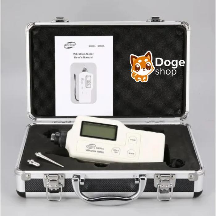 Benetech GM63A Vibration Meter Vibrometer Analyzer Acceleration LED Digital