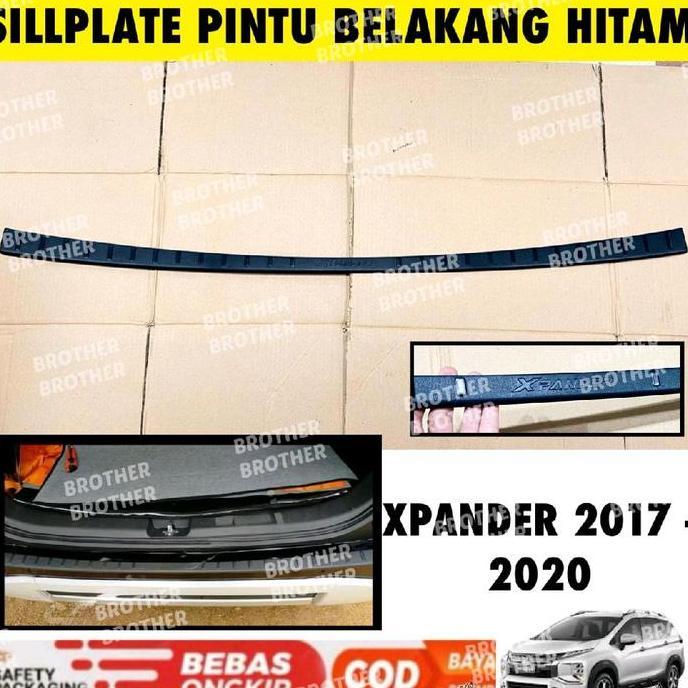 Sillplate Belakang Xpander / Xpander Cross 2017 2018 2019 2020 2021 Hitam Black Sporty MURAH