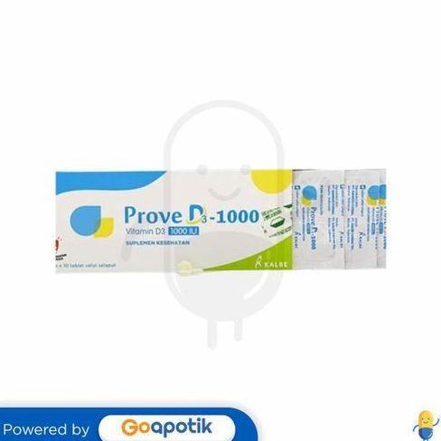 PROVE D3 1000 IU BOX 100