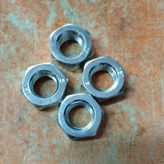 mur putih galvanis drat kiri M 16 kunci 24 pitch 2.0 ulir kiri FORSALE