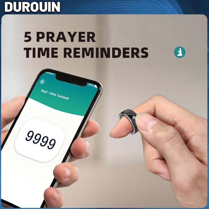 Durouin-CODequantu zikir ring / QB708 tasbih digital / cincin tasbih digital / cincin dzikir