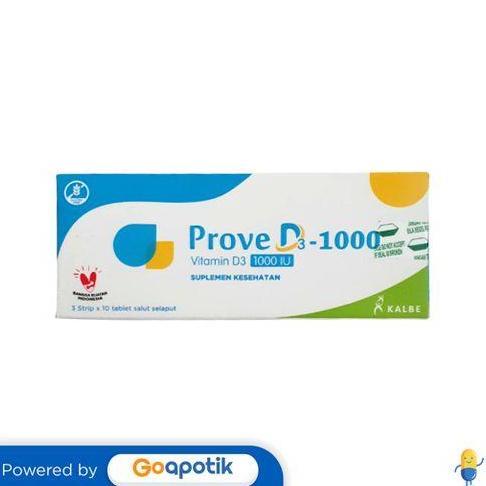PROVE D3 1000 IU BOX 30