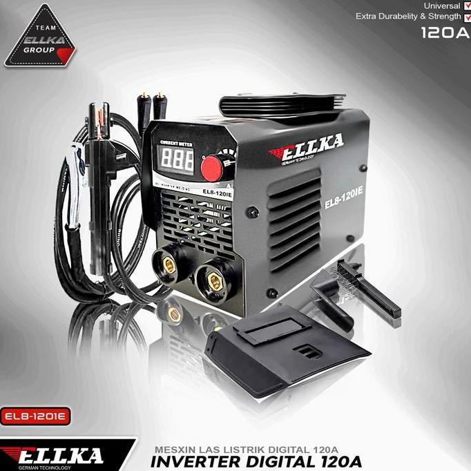 Mesin Las Listrik 400watt REDFOX RF-BLACK120 Mesin Las IGBT 120a Bonus