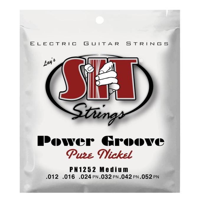 SIT PN1252 MEDIUM POWER GROOVE PURE NICKEL ELECTRIC Strings