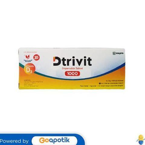 DTRIVIT 1000 IU BOX 30