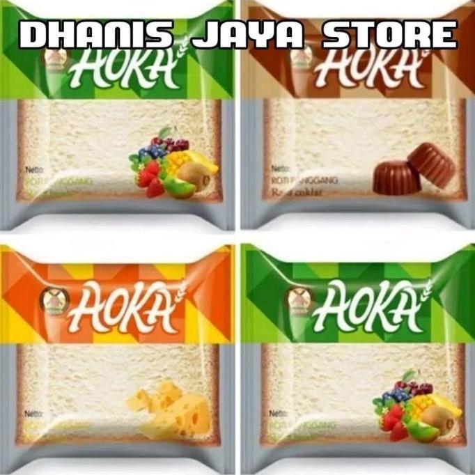 ROTI AOKA PANGGANG 1 DUS MIX ISI 60 PCS