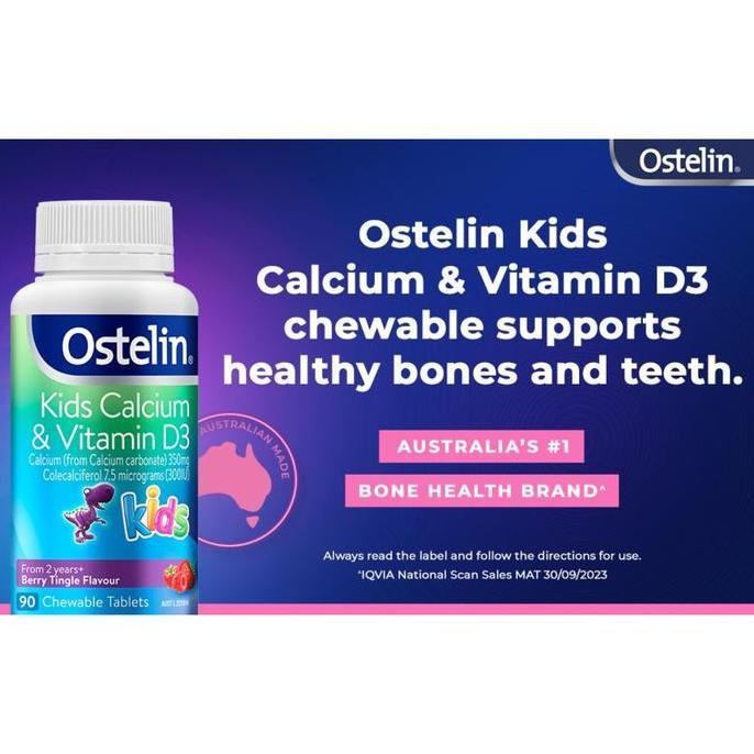 OSTELIN Calcium & Vitamin D3 130 / 300 s / Vit D3 1000IU 1000 IU Capsules Kapsul / Cal-DK2 60 Cal DK