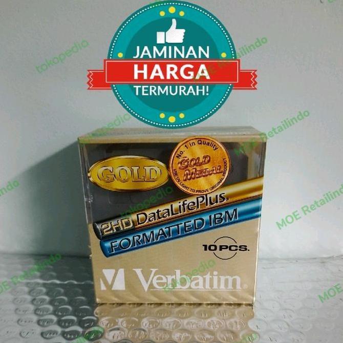 BEBAS ONGKIR - disket verbatim mf2hd
