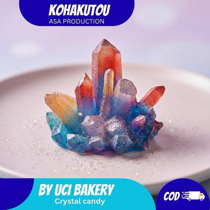 Kohakutou Jelly Crystal Satuan Sedang Snack Food Permen Jepang Halal