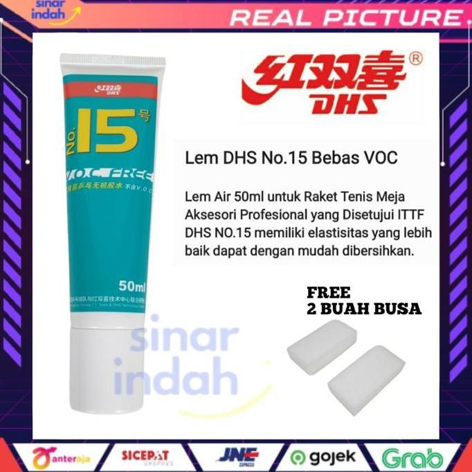 DHS Lem Air 50ml untuk Raket Tenis Meja ORIGINAL