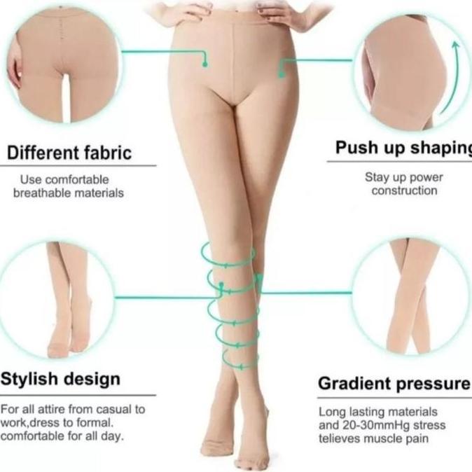 Wokpu- 1 Pcs Stocking Kualitas Premium Impor - Stocking Apple Pantyhouse Model Celana Wanita -Stokin