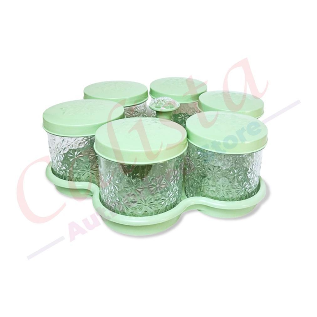 Ex45 Calista Toples Set 6 Bunga 900 ML - Hampers Lebaran Food Grade Original
