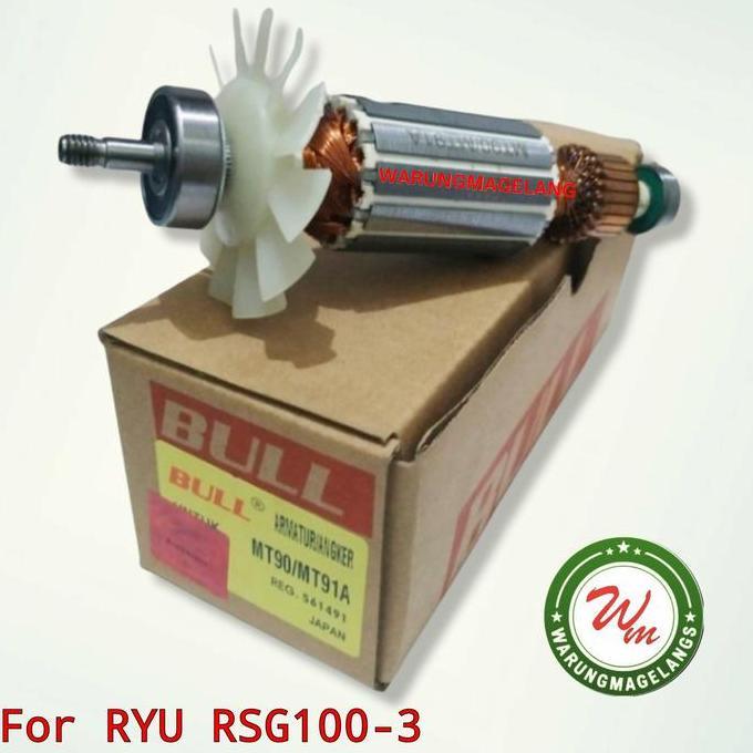 Armature angker BULL Mesin Gerinda Ryu RSG100-3 Angker RSG 100-3 100 3