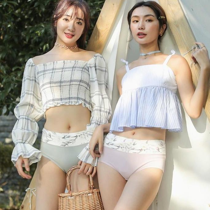 Wokpu- Cd92 Celana Dalam Wanita Premium Katun Lembut Flower And Leaf  Small Until Big Size Women Cot