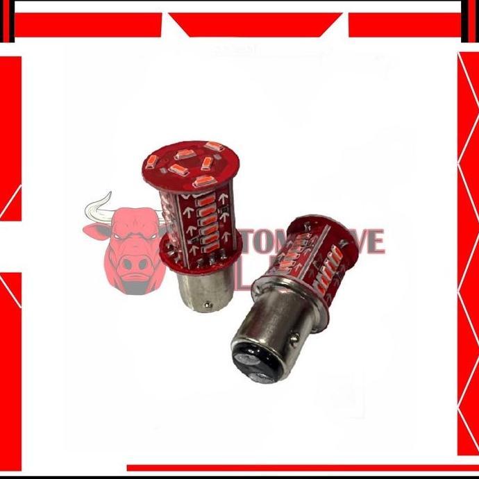 Promo Original Bohlam Stop 30 Led Running Lampu Rem Motor Bohlam Stop Running Semua Motor Dc Kendara