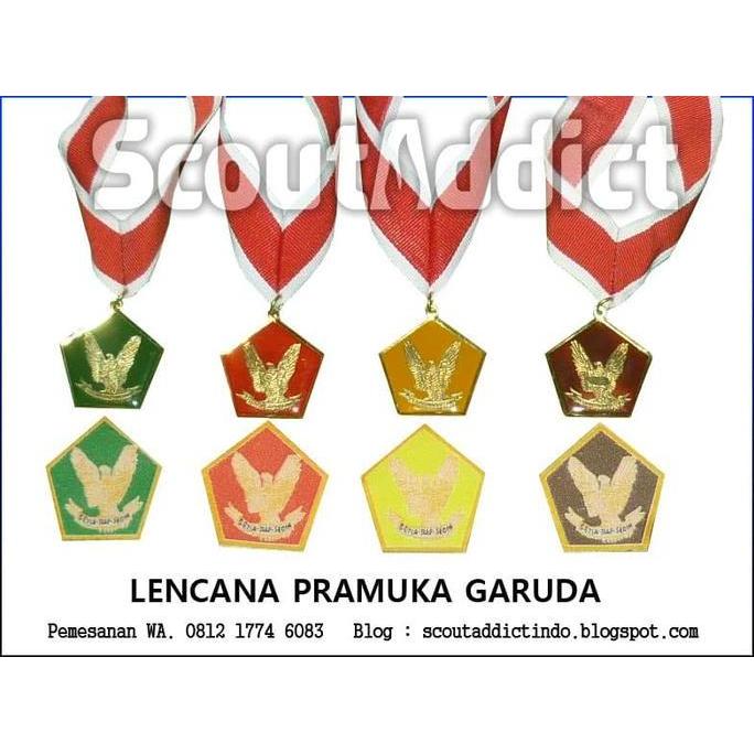 Lencana Pramuka Garuda Penggalang - Pita, Lencana, Tanda Harian