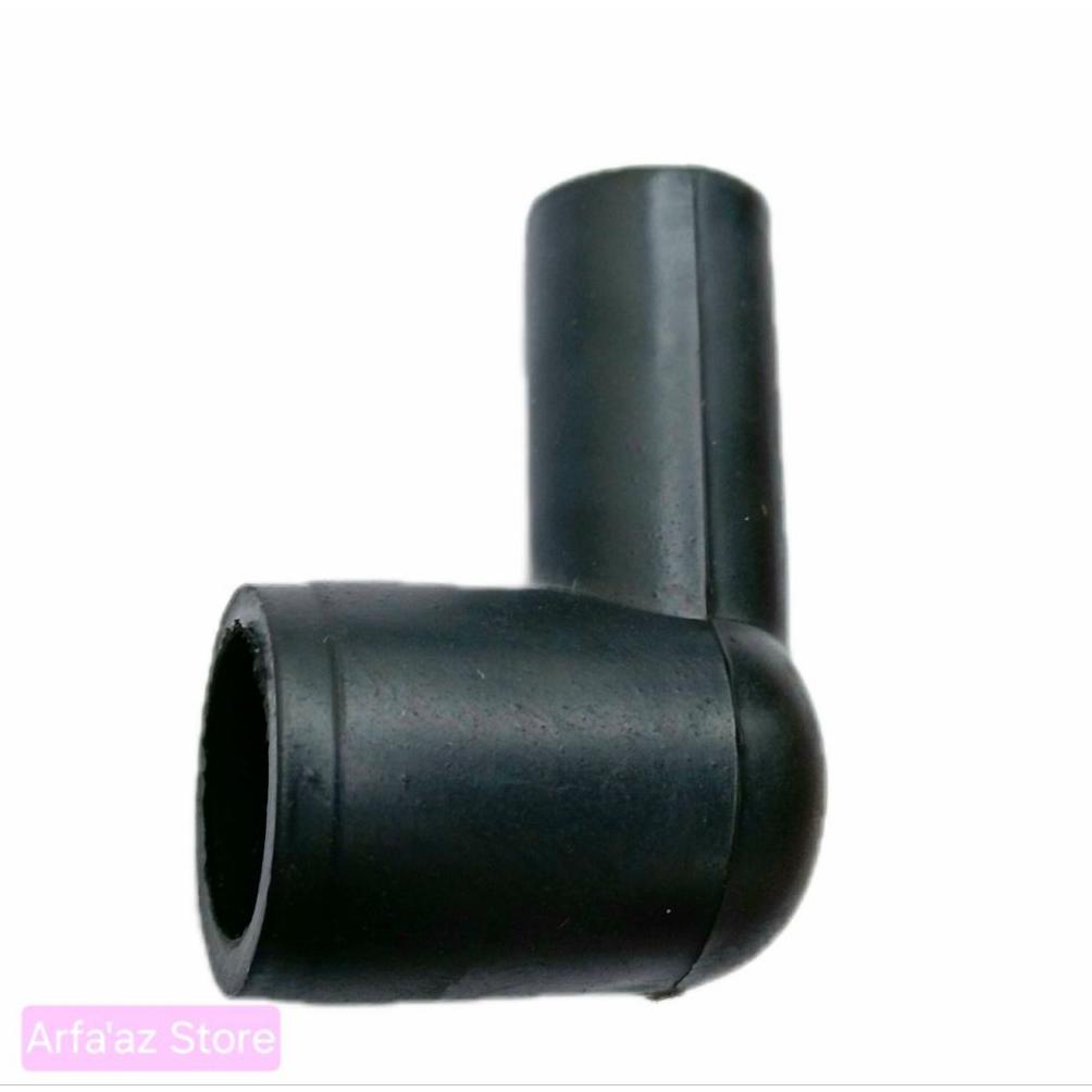 Promo Cod Konektor L Karet Penyambung Dinamo Ke Body Tanki Sprayer Elektrik ><