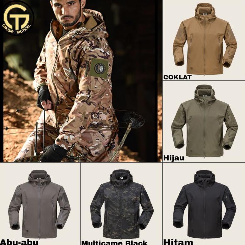 NEW Jaket Pria/Jaket TAD Silver knight Original /Jaket Tactical TAD IMPORT/Jaket outdoor/jaket water