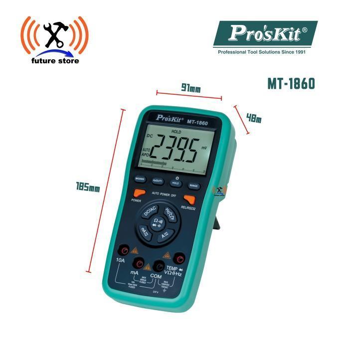 PROSKIT MT-1860 MULTITESTER - AVOMETER ORIGINAL