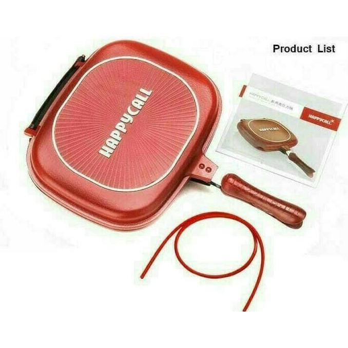 Xxcv- Teflon/ Wajan Happy Call Double Pan Jumbo 32Inc