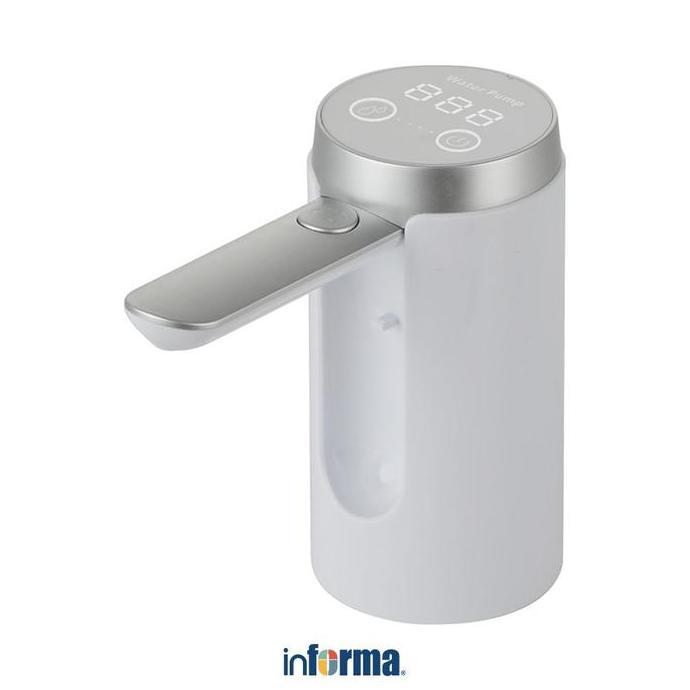 TERMURAH - Informa Kels Sero Pompa Air Galon - Putih Air Minum Otomatis Kran Galon Dispenser Galonan