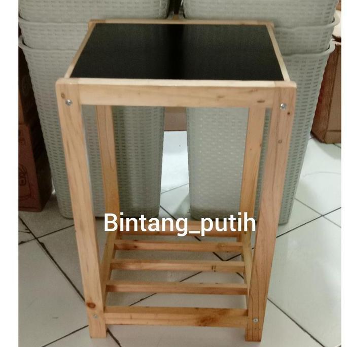 TERBARU - MEJA DISPENSER / MEJA DISPENSER KAYU / RAK DISPENSER SERBAGUNA