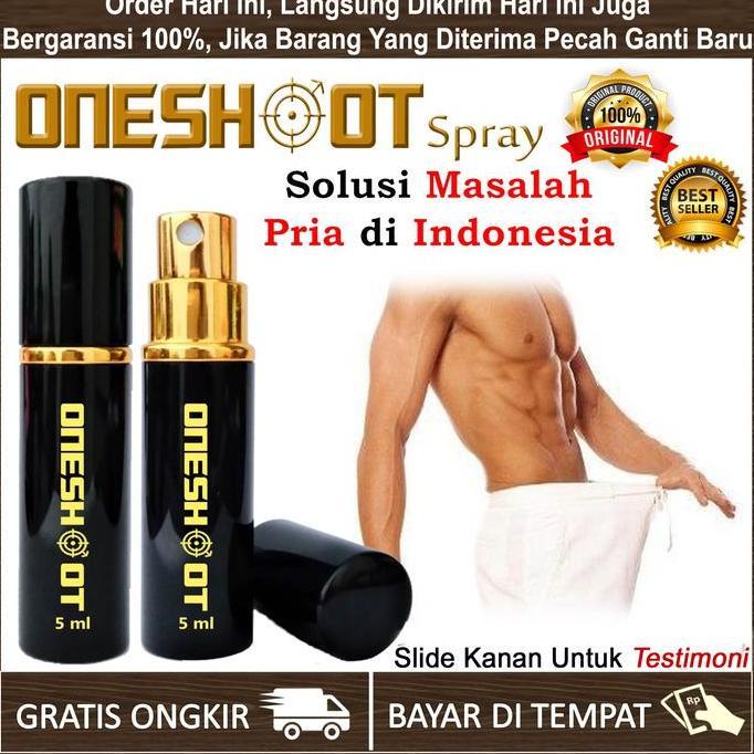 Terlaris Obat Kuat Pria Tahan Lama Spray Herbal Oles Asli Original non Apotik happy shopping kak