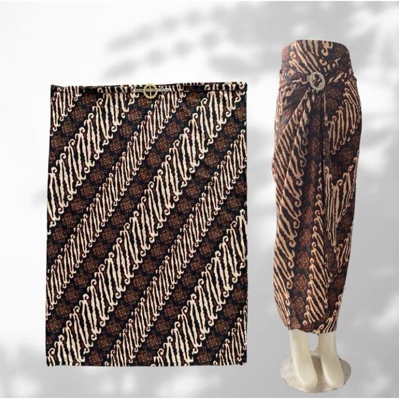 TERMURAH Rok lilit motif batik//Rok lilit wrap skirt batik//rok batik tali