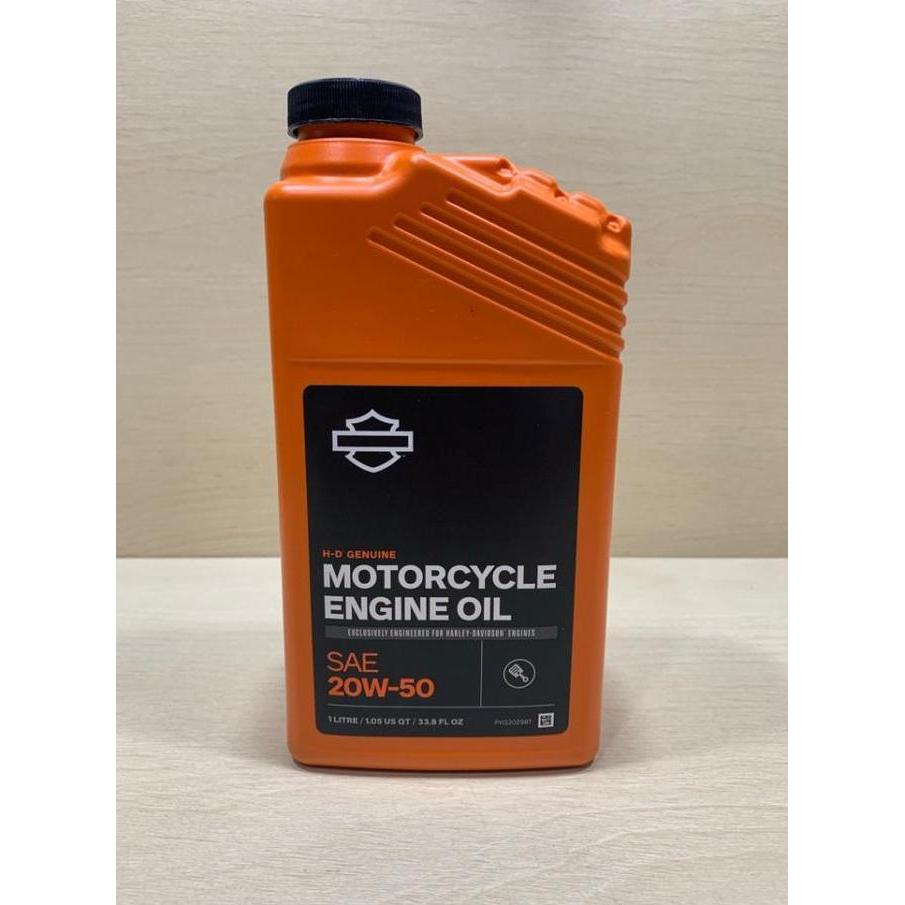 OLI HARLEY GENUINE SAE 20W-50 PER QUART 946ml ASLI