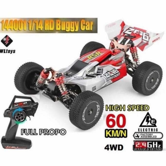 Zz99- Wl Toys Wl 144001 1:14 Rc Car Buggy 60Km/H
