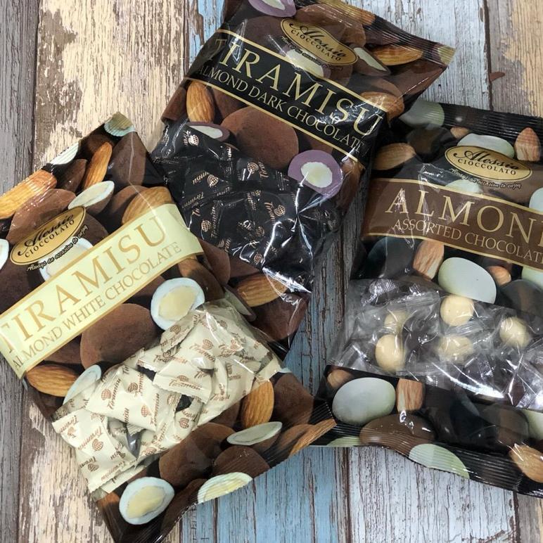 Ready Alessio Almond Chocolate 200G Alessio Tiramisu Almond Chocolate Coklat Almond Malaysia