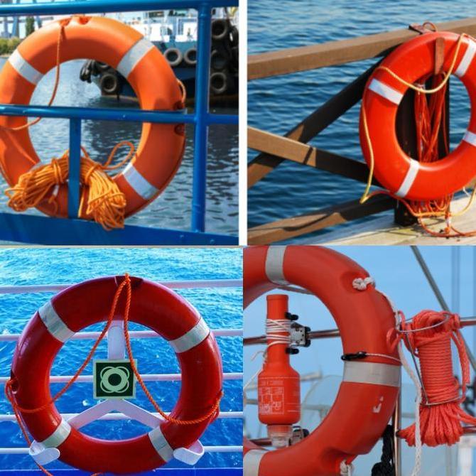 Whyy- Tali Pelampung 10 Mm / Floating Rope Untuk Ring Buoy / Rescue Rope 10 Mm / Tali Penolong Kesel