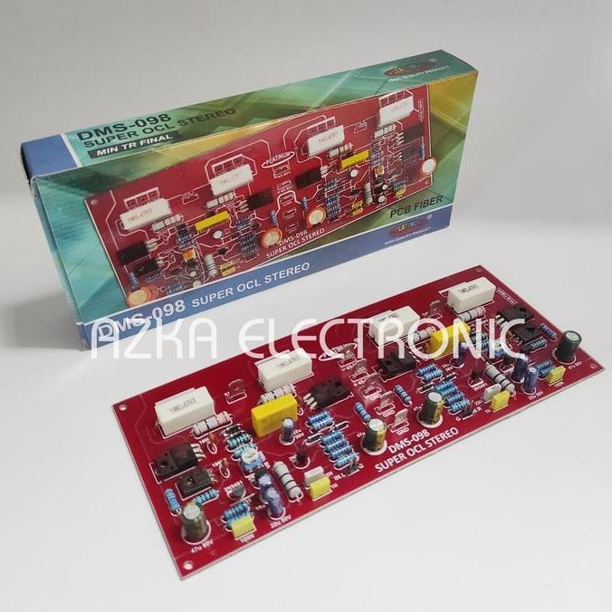 Kit Driver Power Amplifier SOCL Super OCL Stereo DMS 098 PROMO