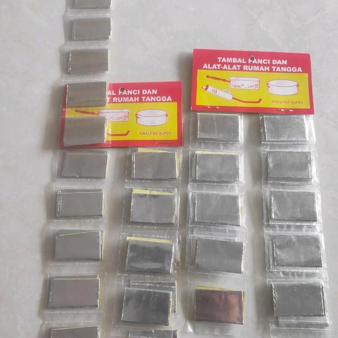 (60 pcs) Tambal panci Patri panci alumunium manci murah/ Aluminium  Besi