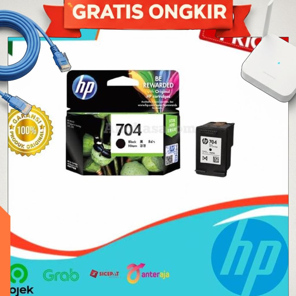 Cartridge Tinta Hp 704 Black