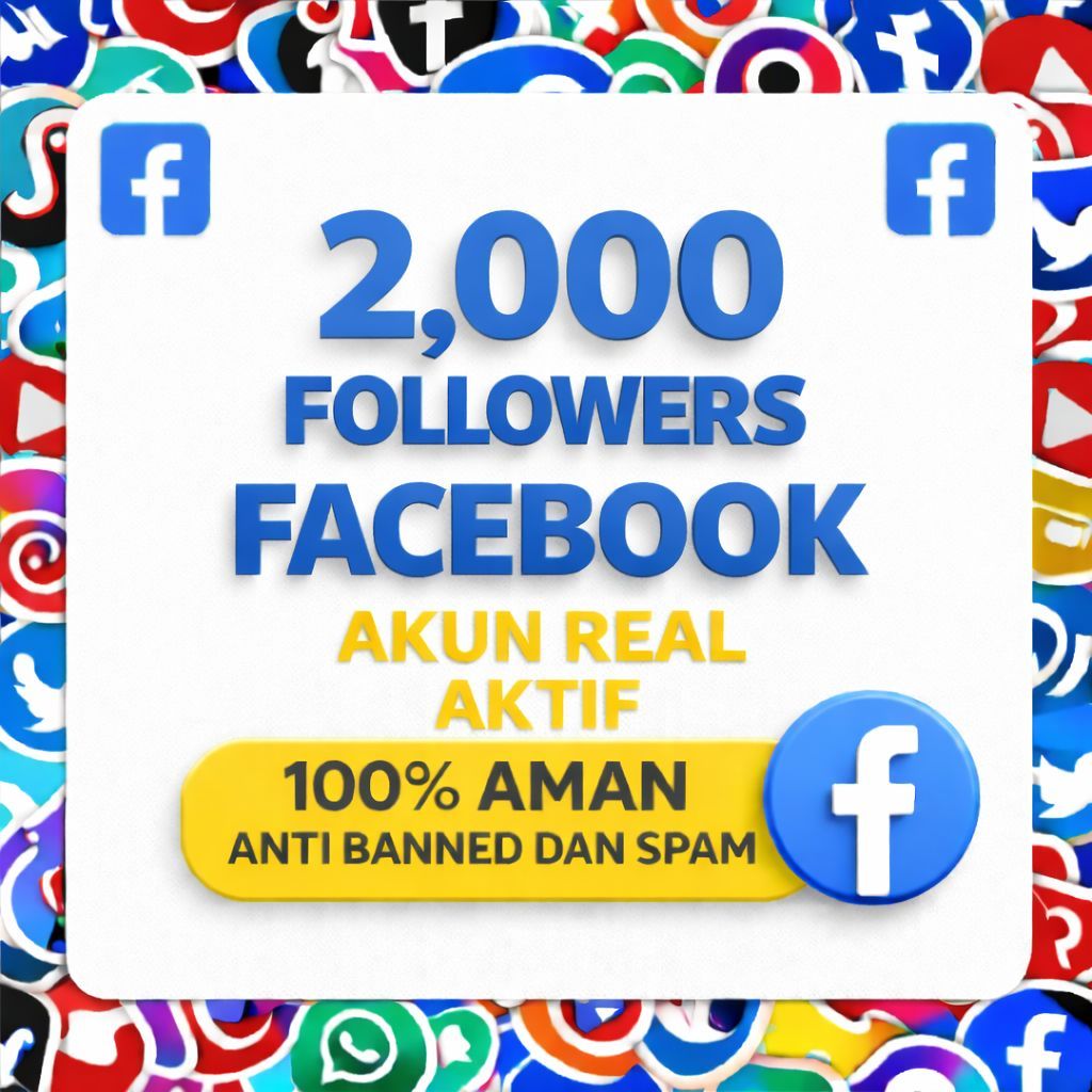 Follower Facebook Pengikut Facebook Follower Pengikut Facebook