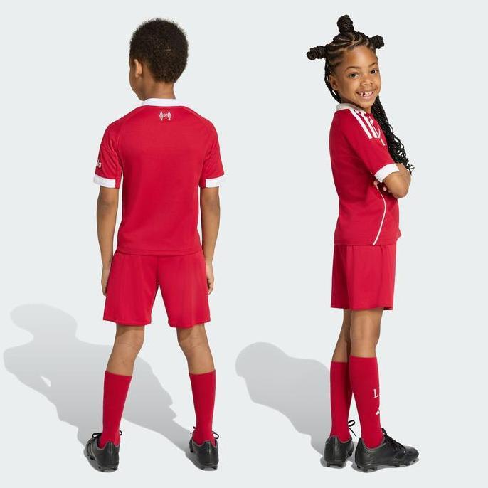 Sedia [Home] Liverpool Fc Adidas 25/26 Mini Kit Kids  - Official Lfc One Set Original Anak | Origina