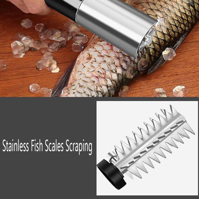 Alat Pembersih Sisik Ikan Elektrik Tahan Lama