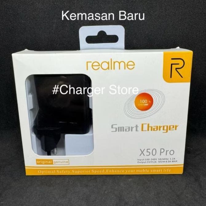 DY61 - Charger Realme SUPERVOOC ORIGINAL 10V - 6.5A Max Fast Charging DART