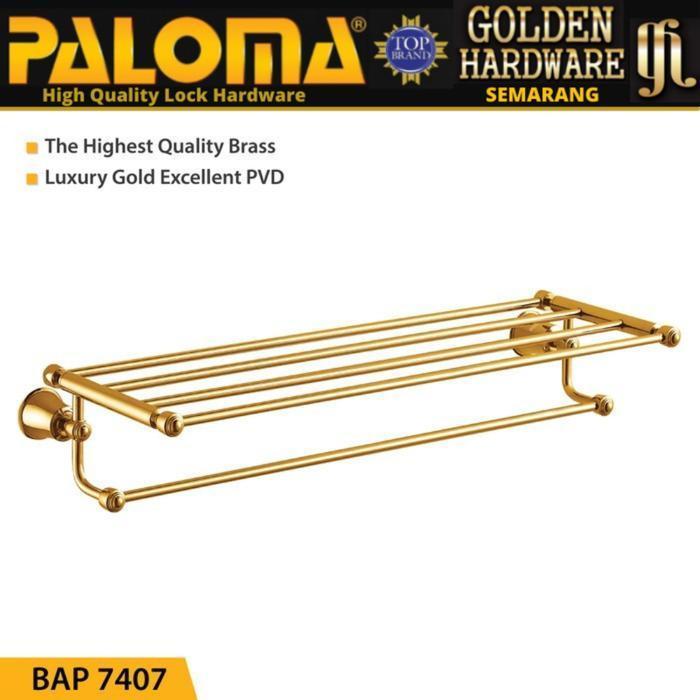 PALOMA BAP 7407 Gantungan Rak handuk Towel Shelf Luxury GOLD